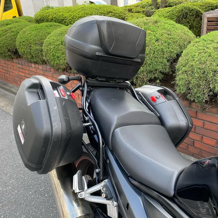 レンタルバイクのバンディット1250F|3点ボックス