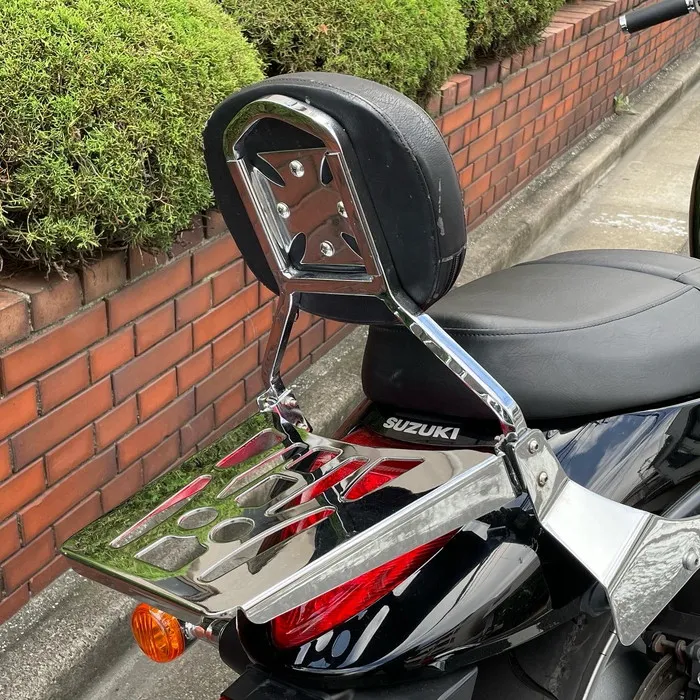 レンタルバイM109R|タンデムバックレスト装備